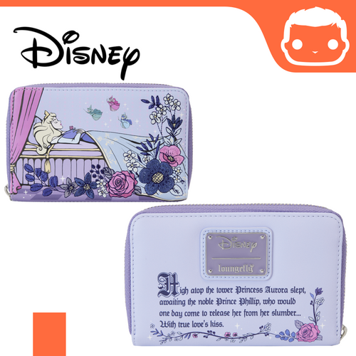 Disney Sleeping Beauty 65th Anniversary Zip Around Wallet [Pre-Order]