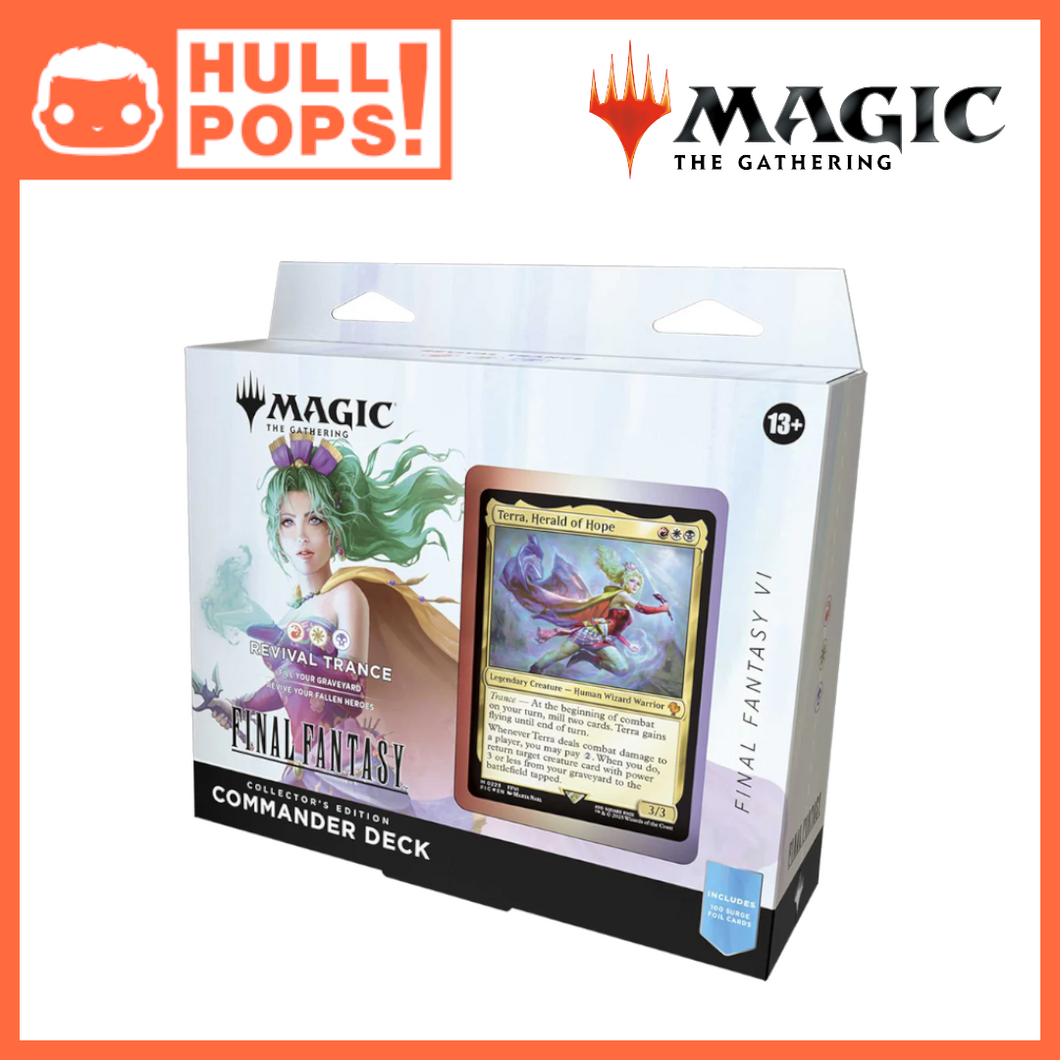 Magic: The Gathering: Final Fantasy Collector Commander Deck - Revival Trance - FF VI [Pre-Order]