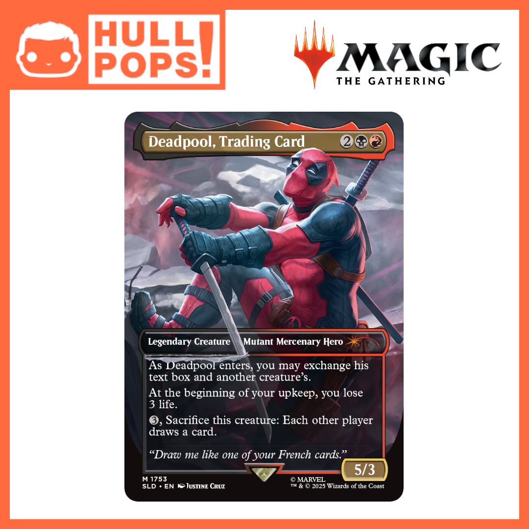 Magic The Gathering: Secret Lair x Marvel's Deadpool (Non-Foil) Hull Pops Ltd Magic The Gathering: Secret Lair x Marvel's Deadpool (Non-Foil) Hull Pops Ltd