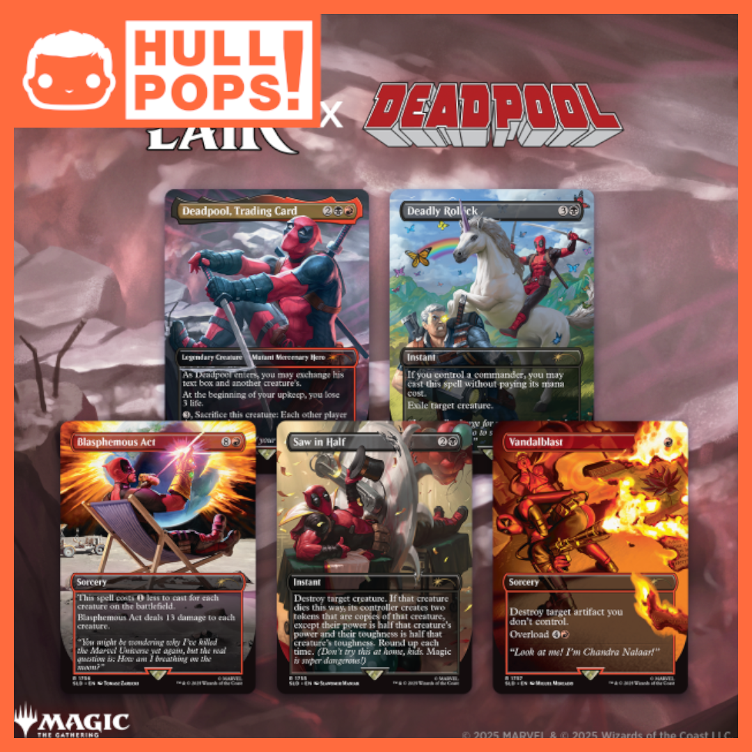 【MTG】Secret Lair Marvel’s Deadpool Foil① Amazon.com: Magic the Gathering Secret Lair x Marvel's