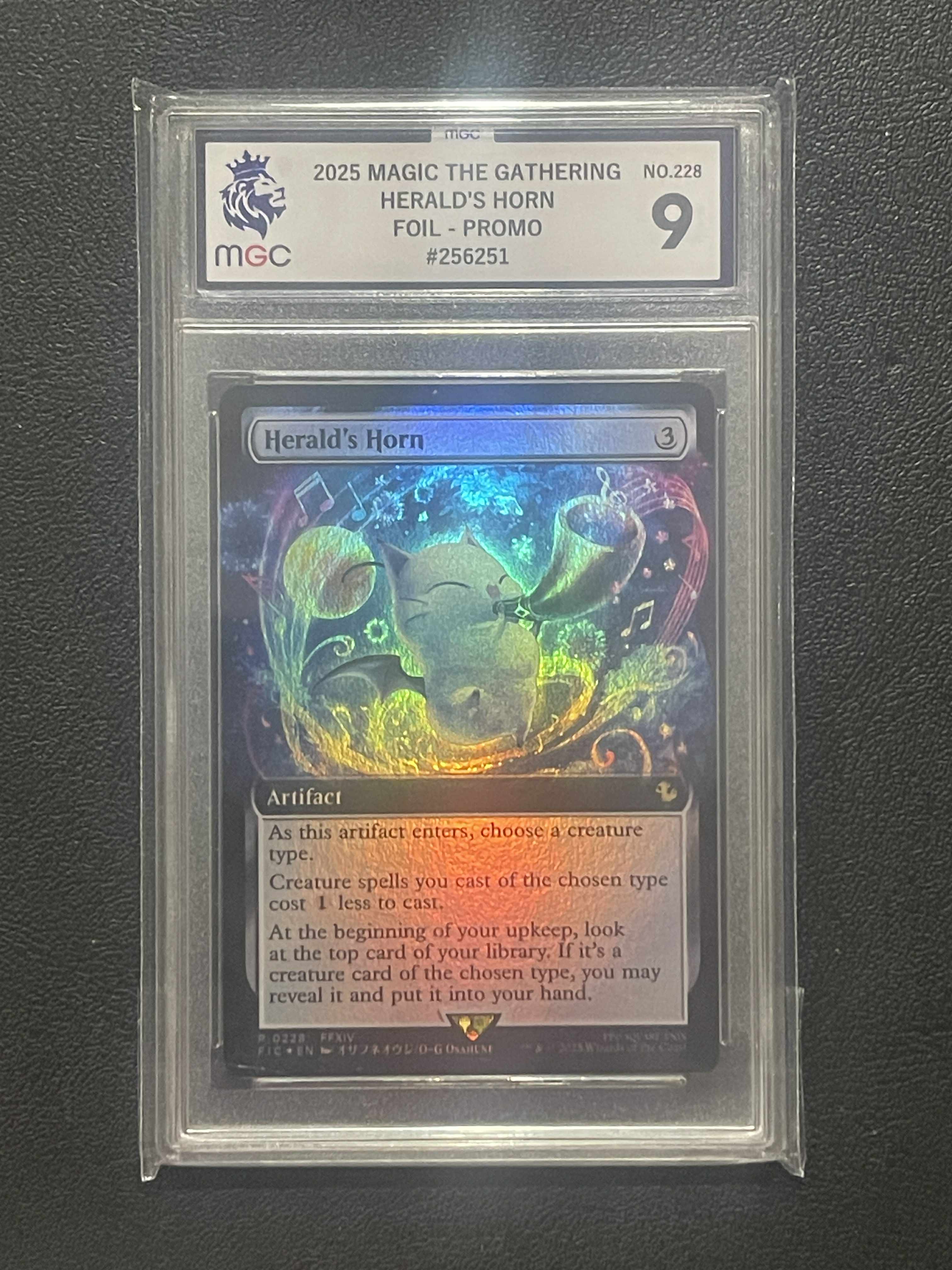 Magic The Gathering - Heralds Horn Foil Promo - Final Fantasy