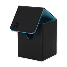 Load image into Gallery viewer, Exo-Tec Toploading Deck Box 80+ (Black/Electric Blue)