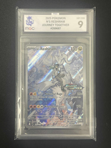 Pokemon - N's Reshiram - Grade 9