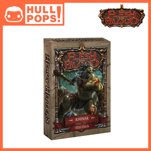 Flesh and Blood TCG Heavy Hitters Blitz Deck - Rhinar