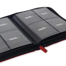Load image into Gallery viewer, Exo-Tec - 4-Pocket - Zip Binder (Red)
