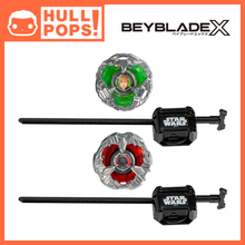Load image into Gallery viewer, Beyblade X and Star Wars Collab Luke Skywalker 4-80B vs. Darth Vader 4-60B