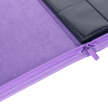 Load image into Gallery viewer, Exo-Tec - 9-Pocket - Zip Binder (Purple)