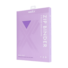 Load image into Gallery viewer, Exo-Tec - 9-Pocket - Zip Binder (Purple)
