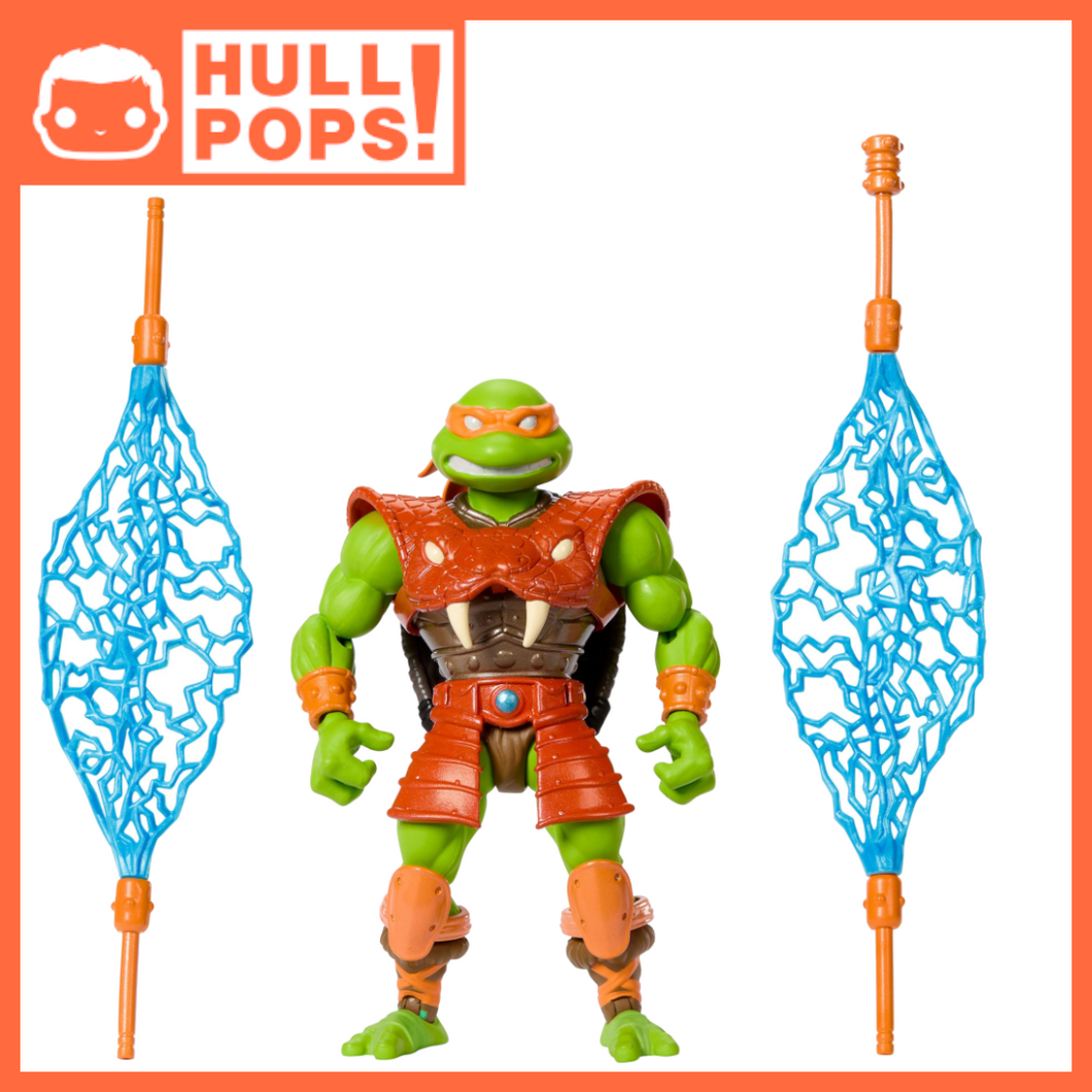 MOTU x TMNT: Turtles of Grayskull Action Figure Michelangelo 14 cm