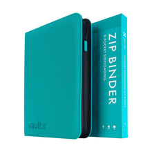 Load image into Gallery viewer, Exo-Tec - 9-Pocket - Zip Binder (Teal)
