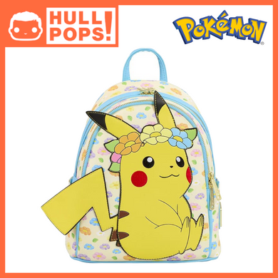 Pokemon by Loungefly Mini Backpack Sleeping Pikachu Floral Crown