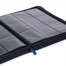 Load image into Gallery viewer, Exo-Tec - 9-Pocket - Zip Binder (Blue)
