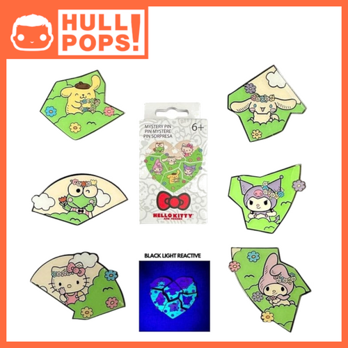 Sanrio by Loungefly Enamel Pins Blind Box Hello Kitty & Friends Flower Crown Puzzle - Single Pin