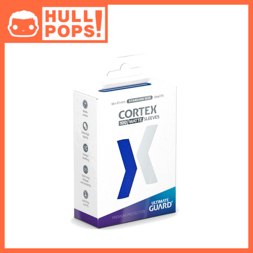 Ultimate Guard Cortex Sleeves Matte Standard Size (100) - Blue