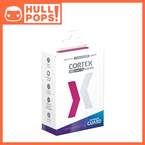 Ultimate Guard Cortex Sleeves Matte Standard Size (100) - Pink
