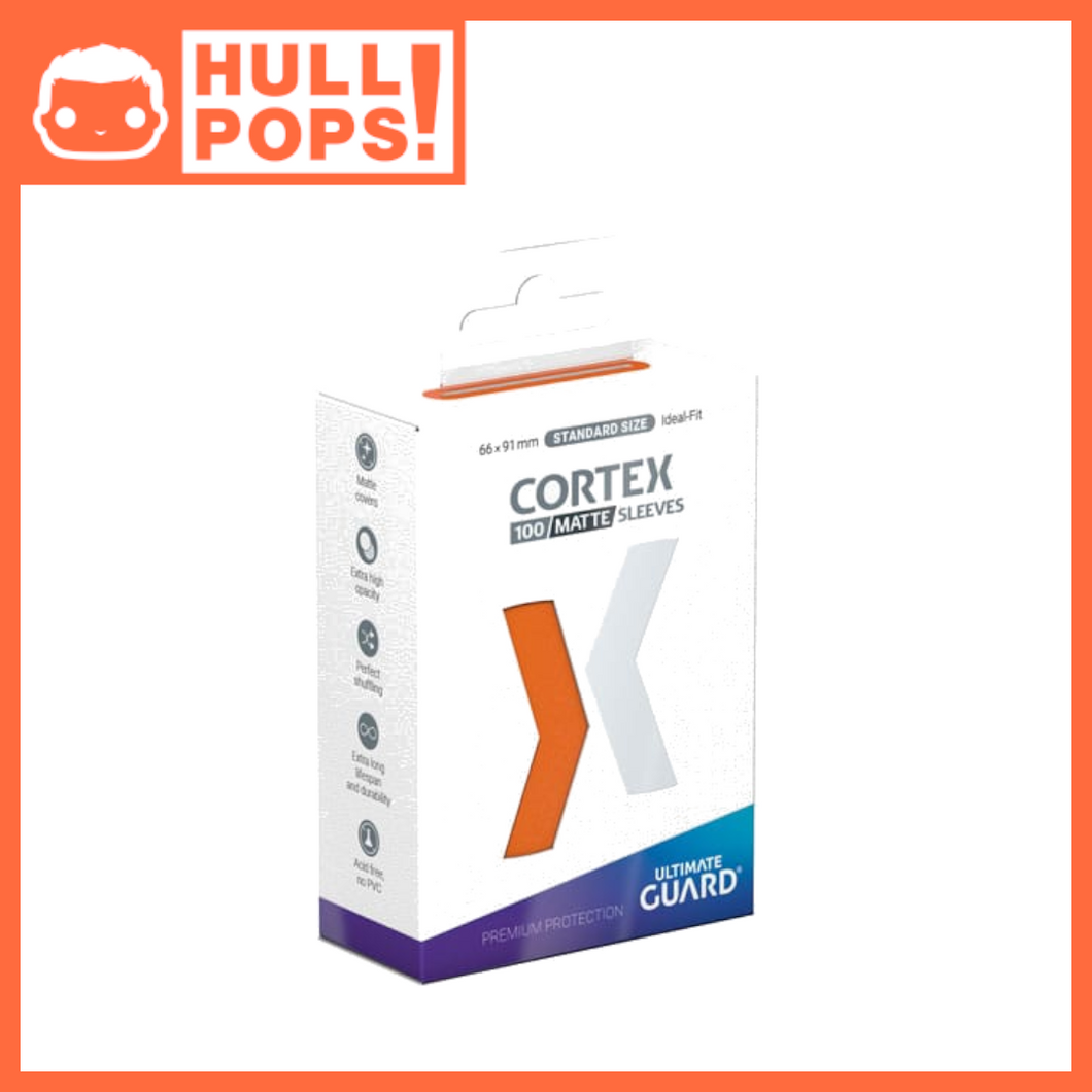 Ultimate Guard Cortex Sleeves Matte Standard Size (100) - Orange