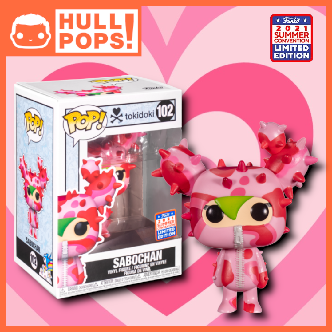 POP Funko Tokidoki Sabochan Vinyl-Figur – Summer Convention Exclusive, Ca. 8,6 Cm