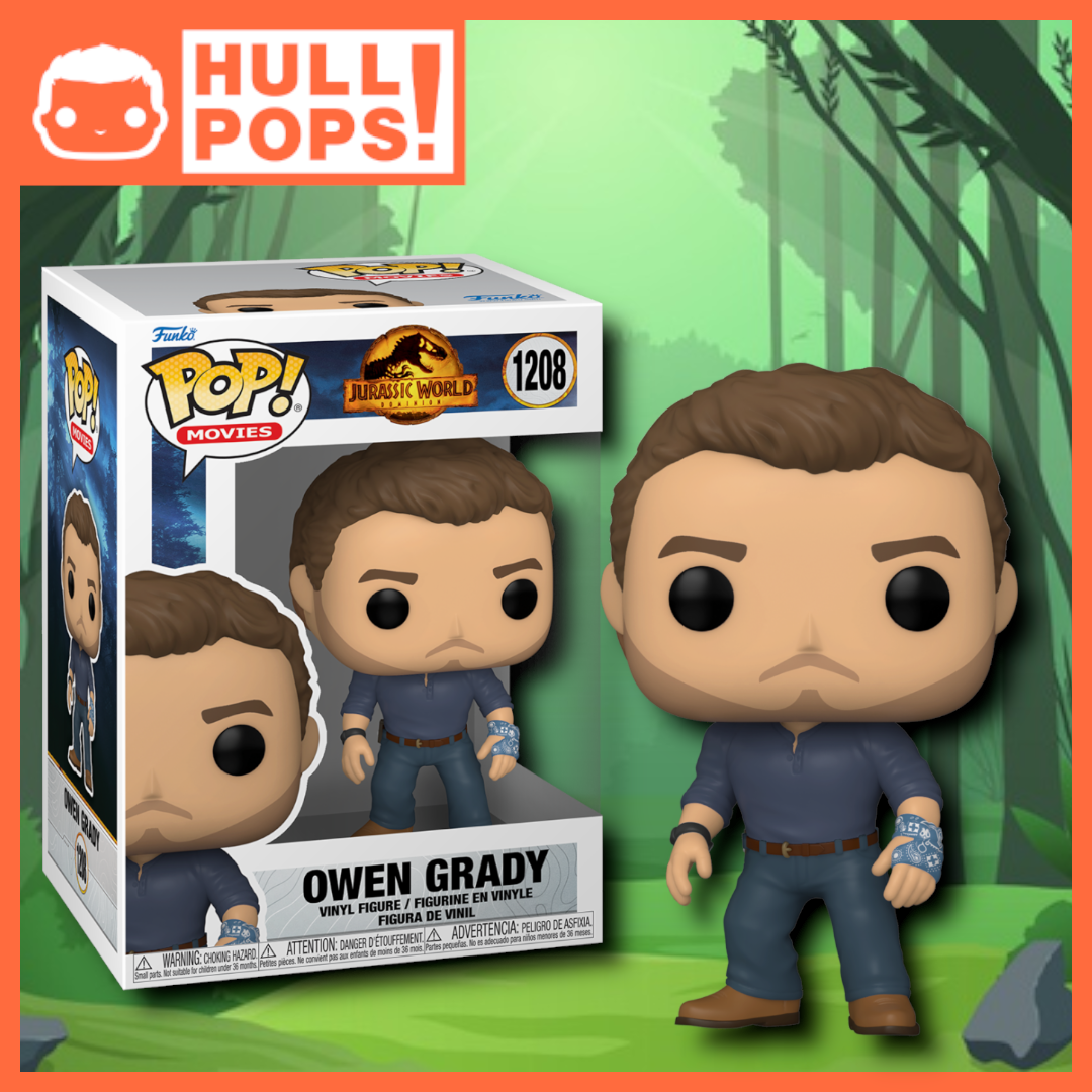 #1208 - Jurassic World - Owen Grady – Hull Pops Ltd