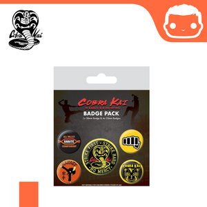 Badge Pack - Cobra Kai (No Mercy)