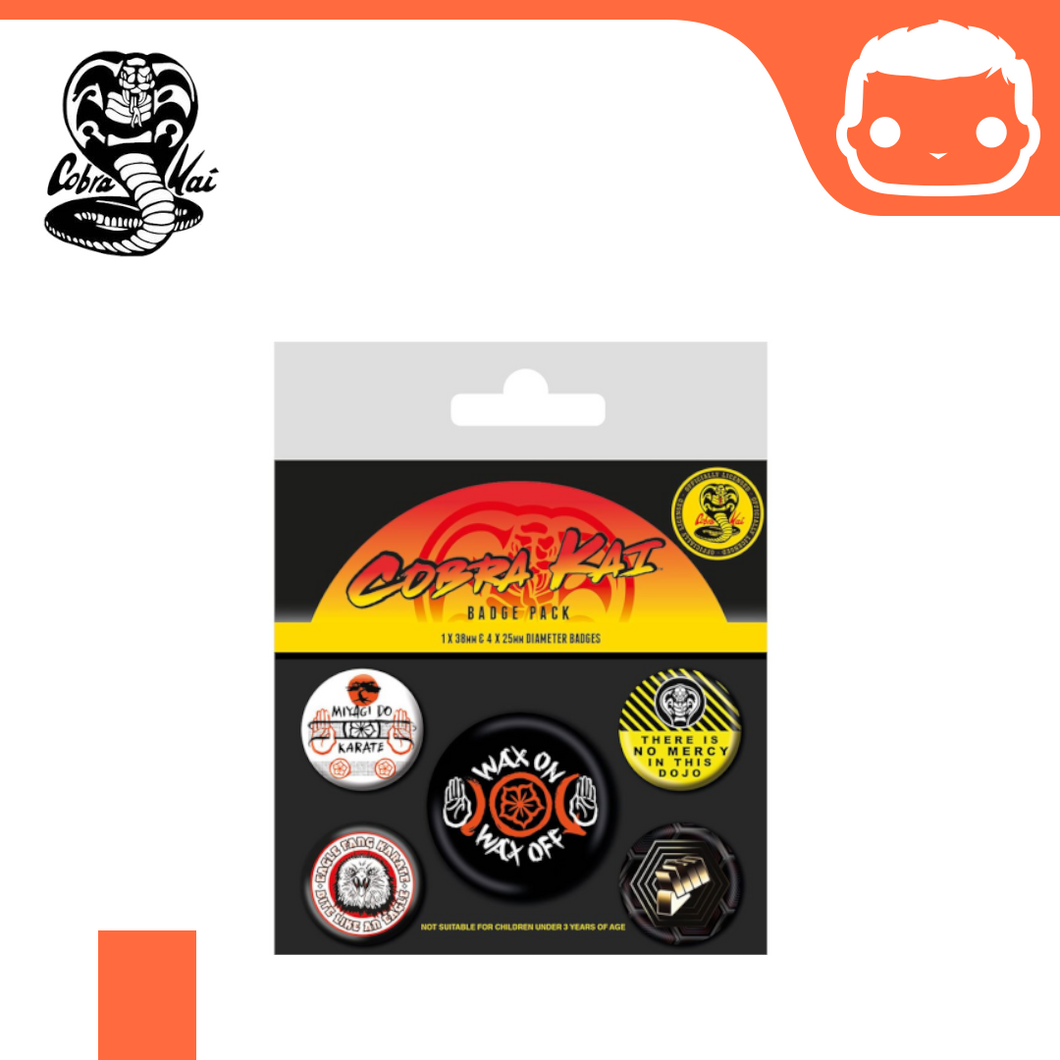 Badge Pack - Cobra Kai (Dojos)
