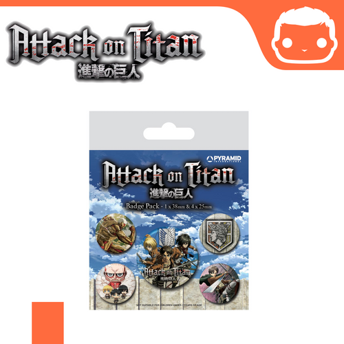 Badge Pack - Attack on Titan