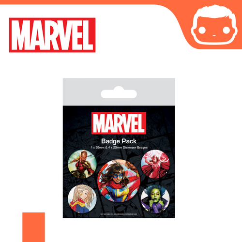 Badge Pack - The Iconic Woman of Marvel