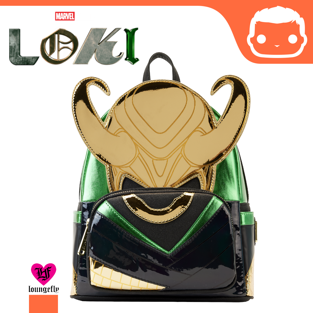 Marvel Shine Loki Mini Backpack Hull Pops Ltd