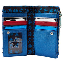Load image into Gallery viewer, Marvel Shine Captain America Cosplay Flat Wallet