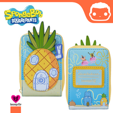 Load image into Gallery viewer, Nickelodeon Spongebob Squarepants Pineapple House Accordion Wallet