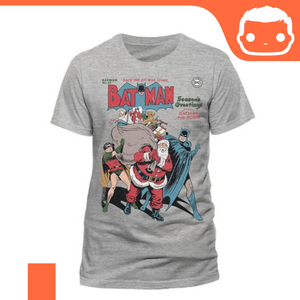 T-Shirt - Size: M - Batman - Seasons Greetings