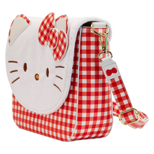Load image into Gallery viewer, Hello Kitty Gingham Crossbody Bag