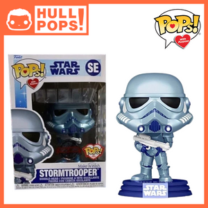#SE - Star Wars - Metallic Make-A-Wish Stormtrooper - Hull Pops UK Exclusive