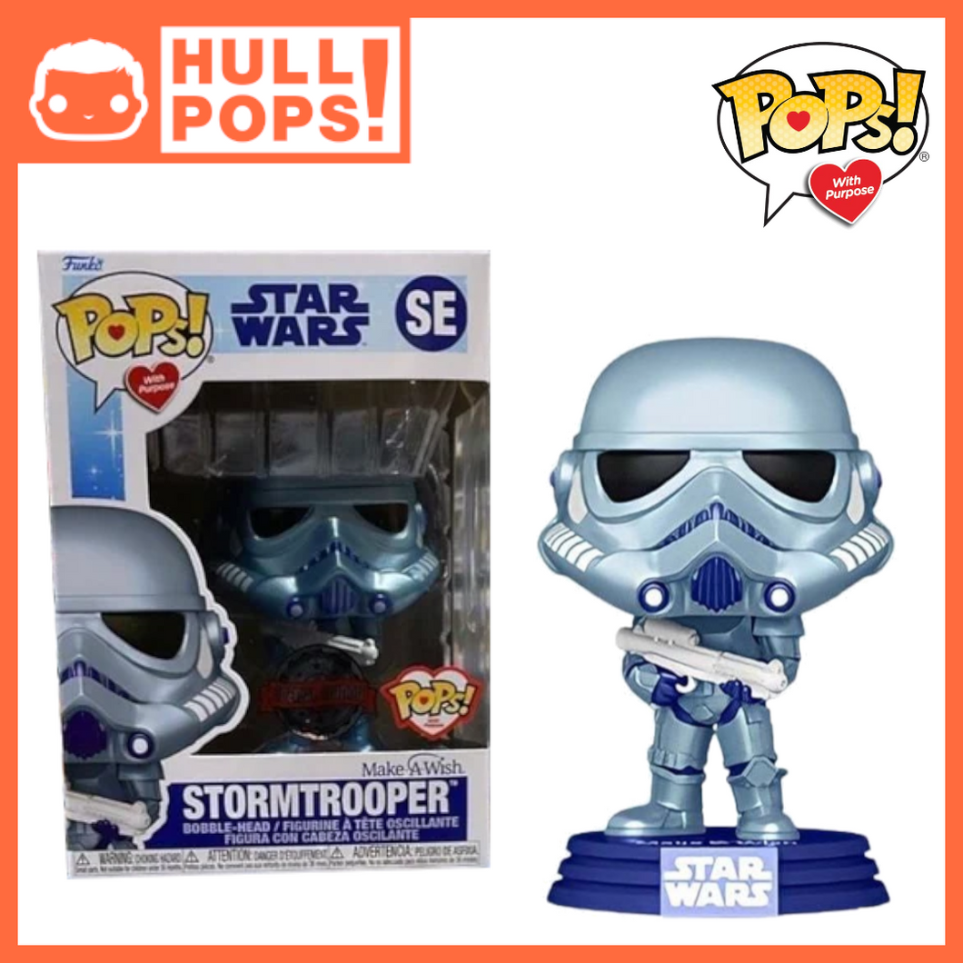 hjem binde Kejserlig SE - Star Wars - Metallic Make-A-Wish Stormtrooper - Hull Pops UK Exc –  Hull Pops Ltd