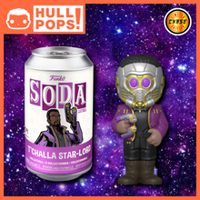 Load image into Gallery viewer, Pop! Soda - Marvel - What If? - T&#39;Challa Star-Lord