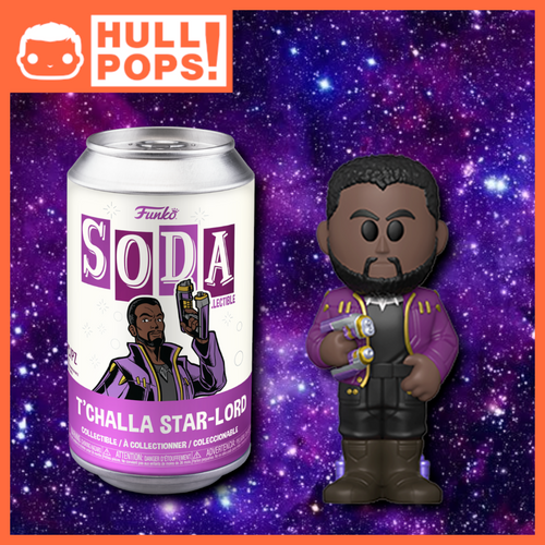 Pop! Soda - Marvel - What If? - T'Challa Star-Lord