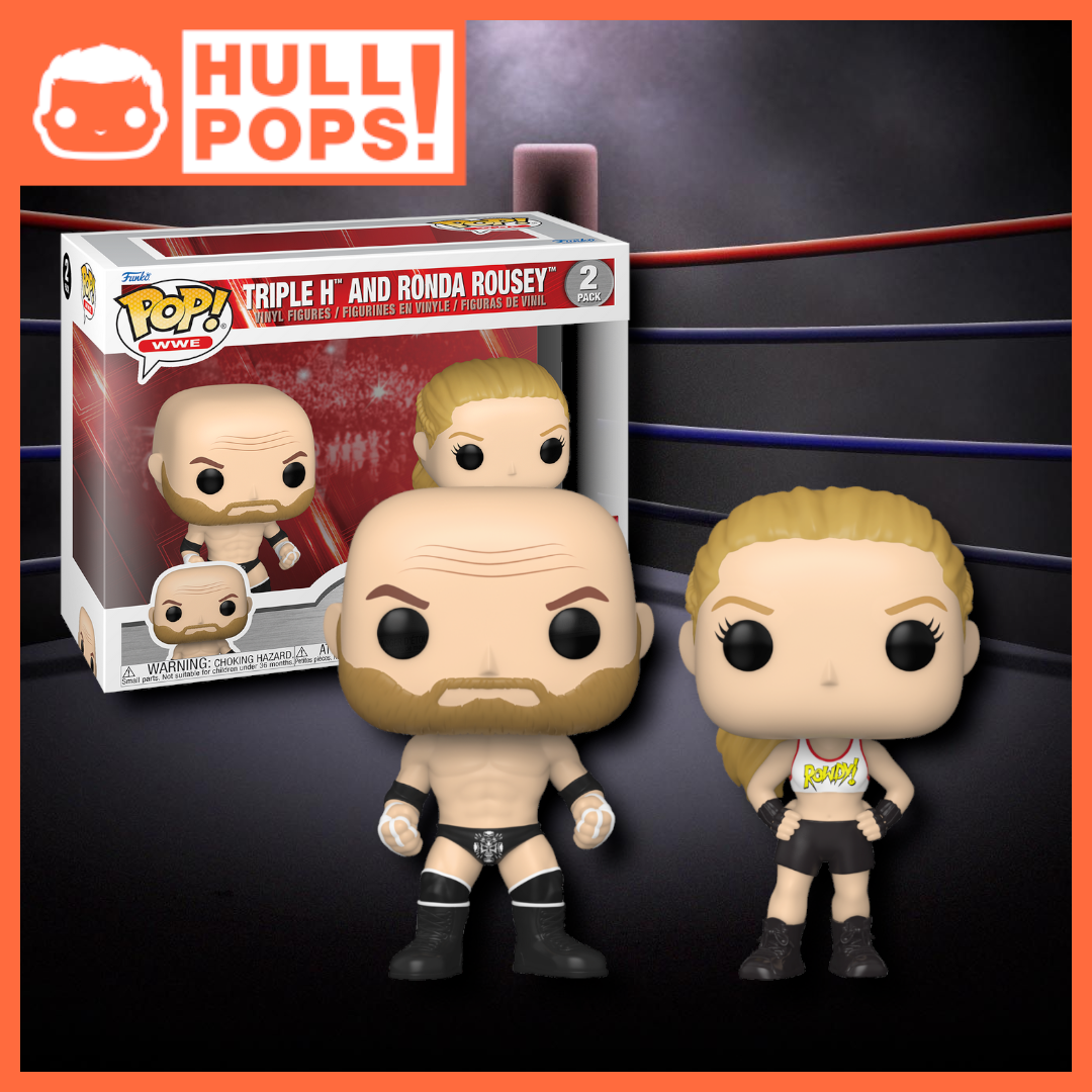 WWE - Triple H And Ronda Rousey 2 Pack – Hull Pops Ltd