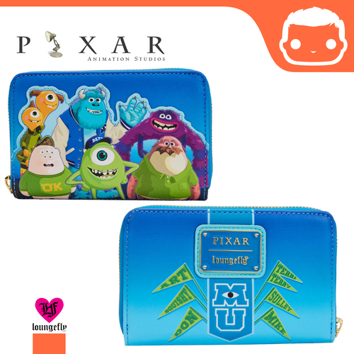 Monster's University Scare Games Zip Around Wallet